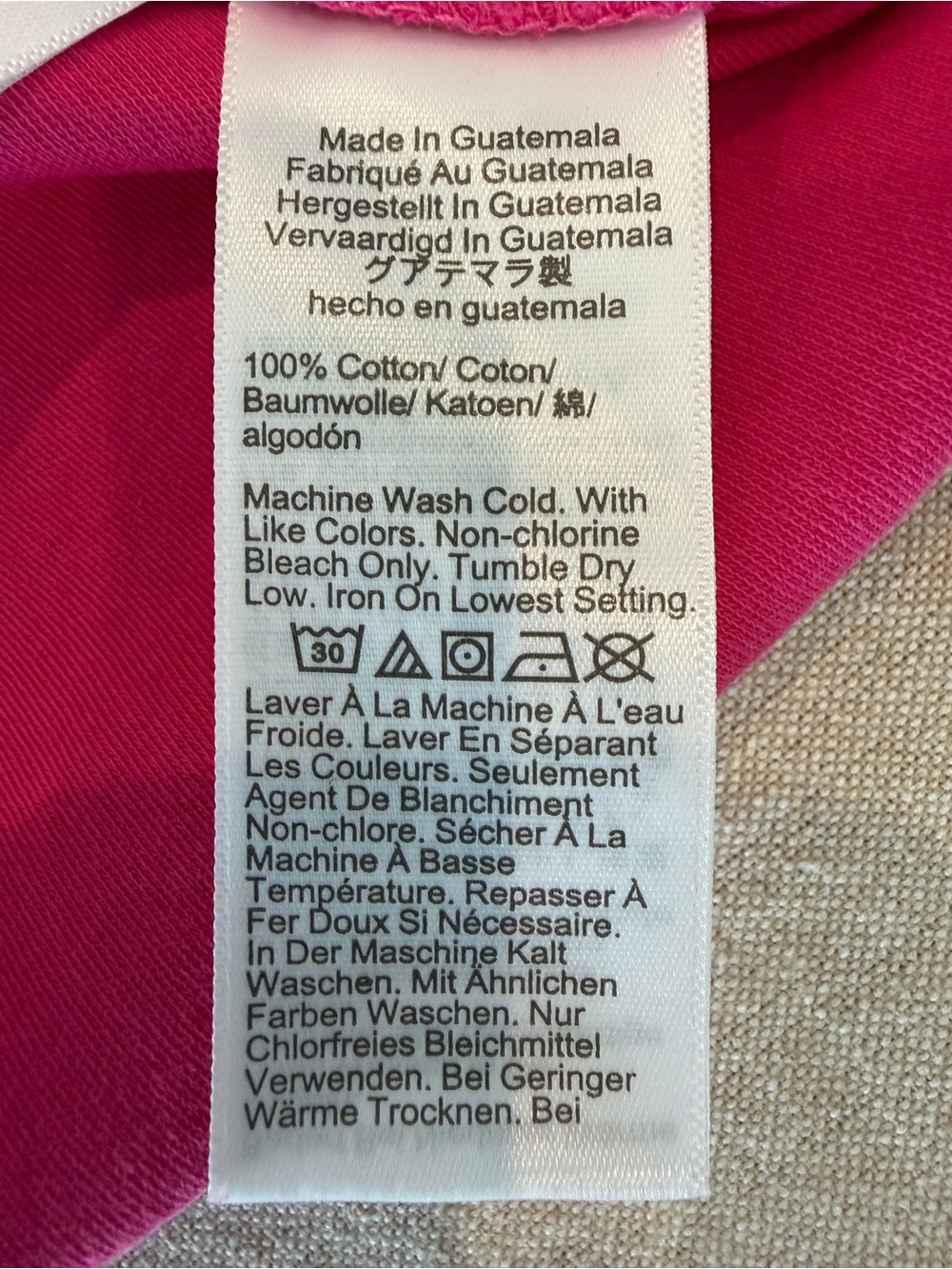 SET OF 4: J. Crew Factory Essential Short Sleeve Tees: Pink/White/Navy/Black XS - Picture 5 of 7